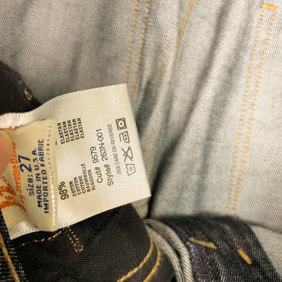 Womens COH Citizens of Humanity Amber Wide Leg High Rise Bootcut Jeans 27 - Picture 6 of 8